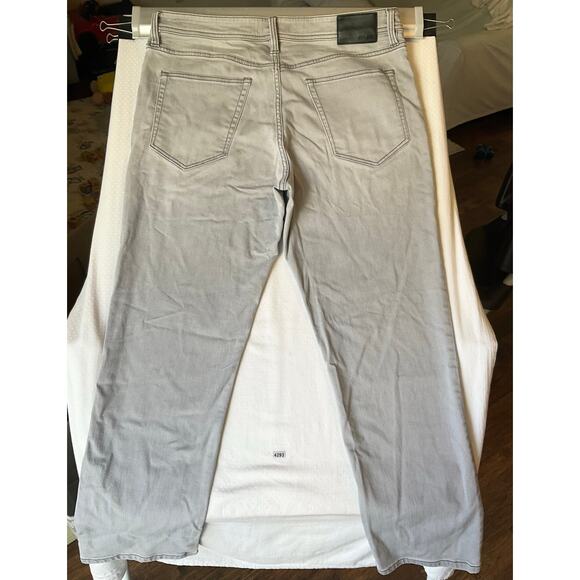 Liverpool Men Slim Jeans Size 36x30 Gray Mid Rise Modern Straight - Picture 11 of 11